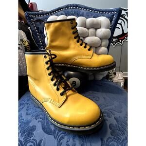 Dr Martens Bright Mustard Yellow 1460 size 10/EU 42